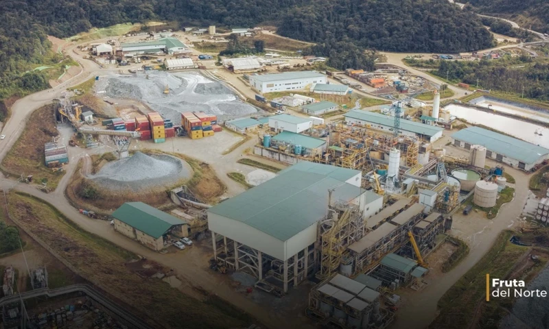 El depósito de Bonza Sur se caracteriza por un sistema epitermal de oro y plata / Foto: cortesía Fruta del Norte