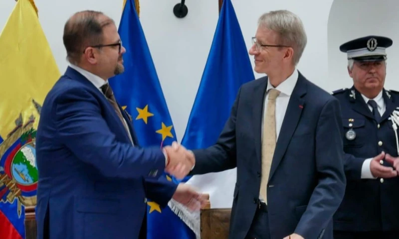 La donación  proviene del Ministerio del Interior y de las Aduanas de Francia / Foto: cortesía Ministerio del Interior 