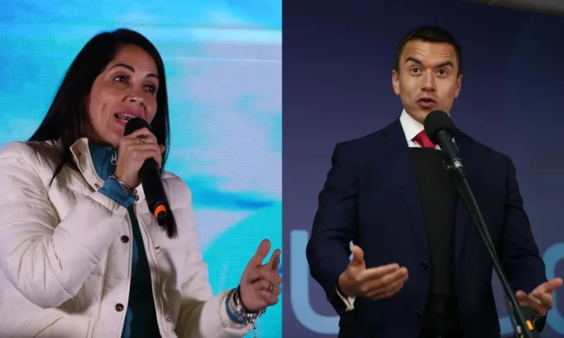 Estos son los planes económicos de Luisa González y Daniel Noboa / Foto: EFE