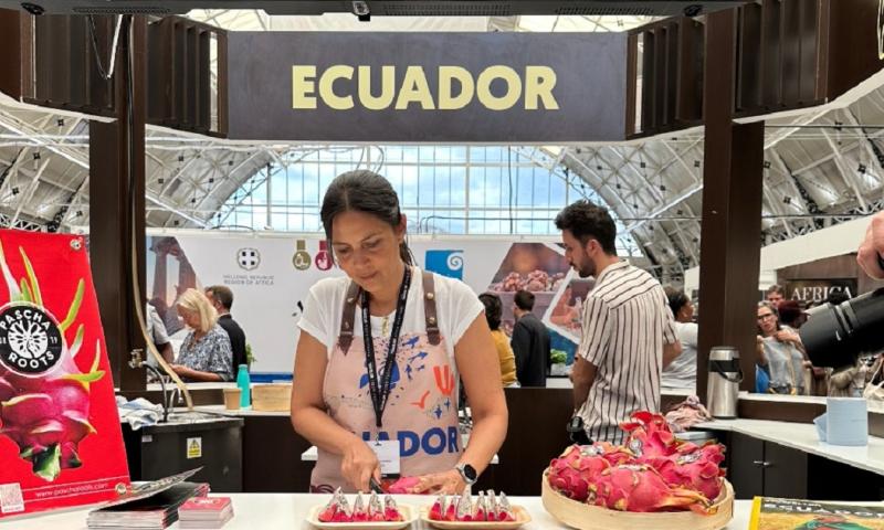 Se ofrecieron platos como la sopa amazónica Uchumanka, el helado de paila y así como tamales y bollos de pescado / Foto: cortesía Minsiterio de Turismo 