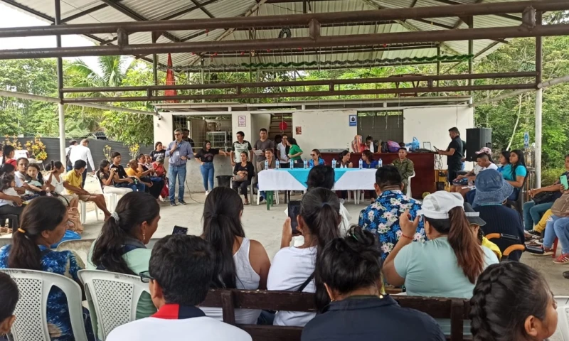 Los participantes disfrutaron de diversas actividades, incluyendo bailoterapia / Foto: cortesía MIES