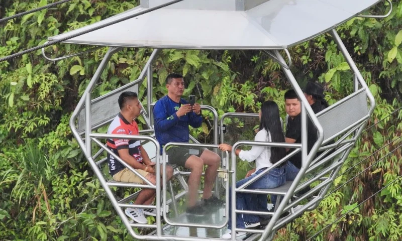 La alcaldesa Yajaira Ramón Rodas señaló que la obra abre oportunidades en áreas como turismo, empleo y actividad económica / Foto: cortesía Alcaldía San Pablo