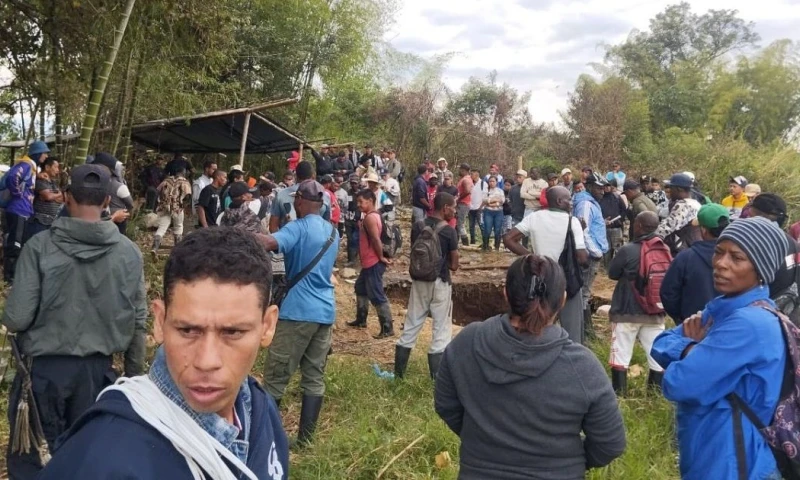 Se desconoce el estado en el que se encuetran las 7 personas / Foto: cortesía Telemetro Reporta
