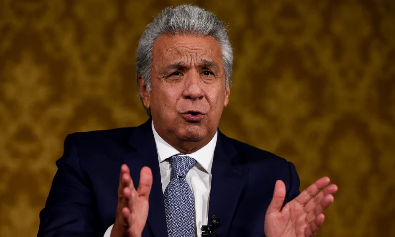 Moreno felicita a Lasso por su victoria y le desea el "mayor de los éxitos" / Foto: EFE