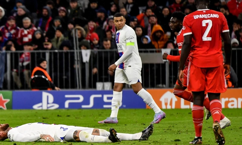 Ayer cayó 0-2 en Alemania Paris Saint Germain  ante el Bayern Múnich en el partido de vuelta de octavos de final / Foto: EFE