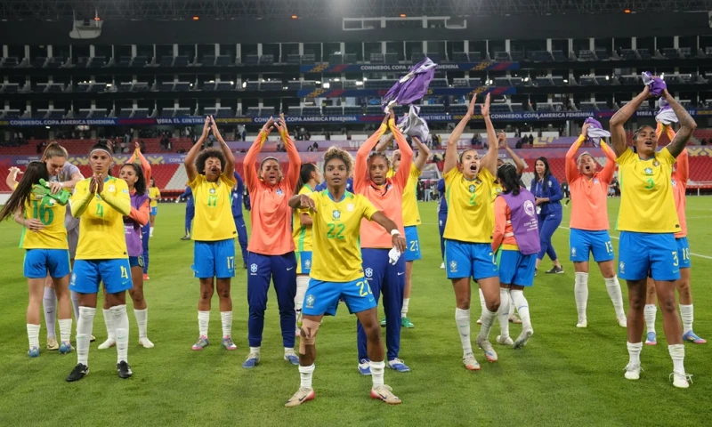 La Canarinha goleó a Uruguay para llegar a la final donde le espera Colombia/ Foto: cortesía EFE