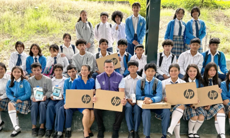  86 instituciones educativas de Chinchipe y Palanda serán beneficiadas / Foto: cortesía Ministerio de Educación 