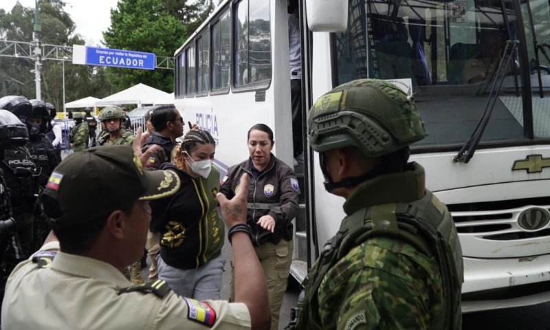 En este primer grupo repatriado hay once hombres y dos mujeres / Foto: cortesía Cancillería