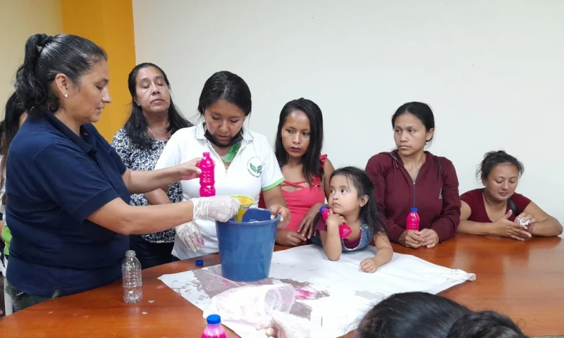 El propósito fue impulsar el desarrollo de emprendimientos y generar independencia económica / Foto: cortesía MIES