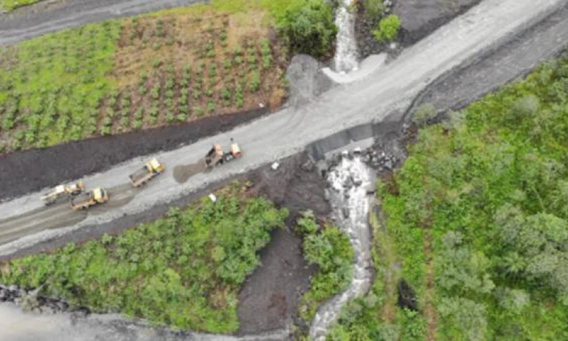 Foto: El Comercio/ Las vías que comunican a Napo con Pichincha y Sucumbíos están habilitadas.