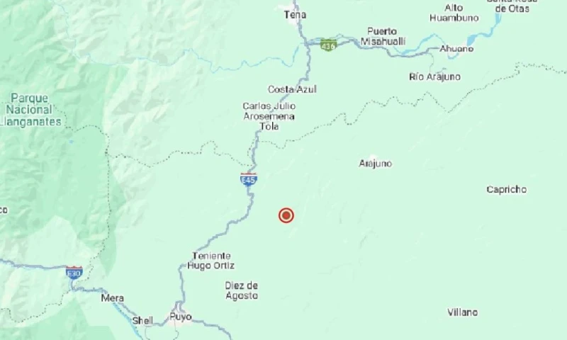 El temblor ocurrió a una profundidad de 201 kilómetros / Foto: cortesía Instituto Geofísico