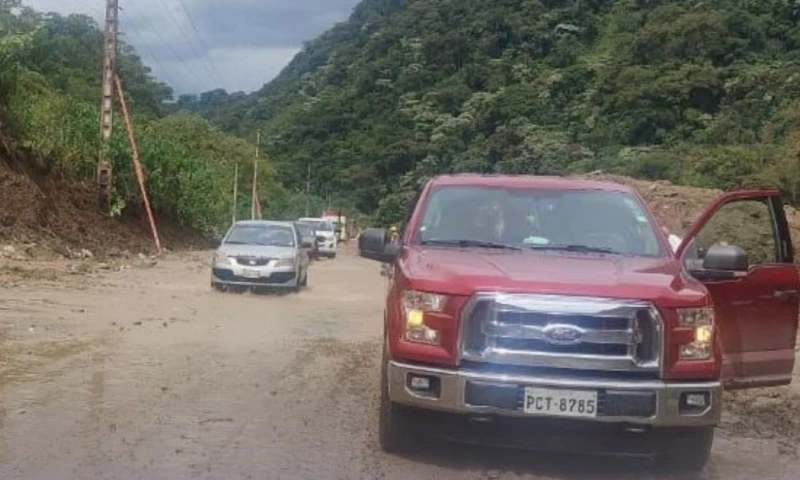 Los trabajos se ejecutaron con apoyo de Petroecuador y la Prefectura de Napo / Foto: cortesía MTOP