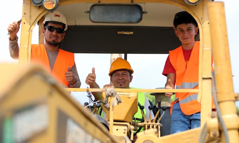 Esta obra beneficiará a más de 90.000 personas directamente / Foto: cortesía Presidencia 