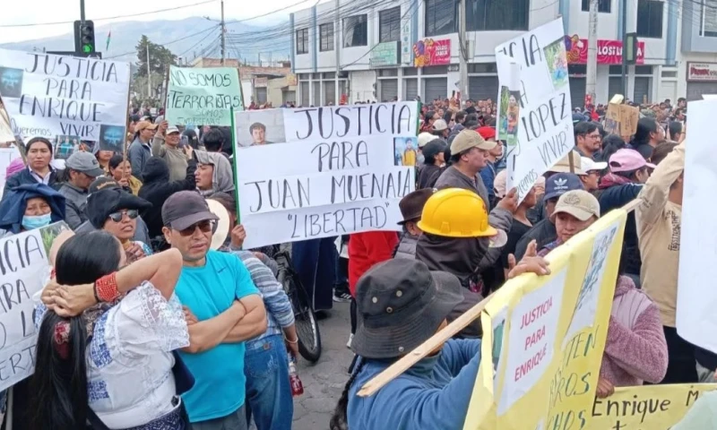 Según datos del Ministerio del Interior, 85 personas fueron detenidas en el marco de las manifestaciones  / Foto: cortesía Conaie