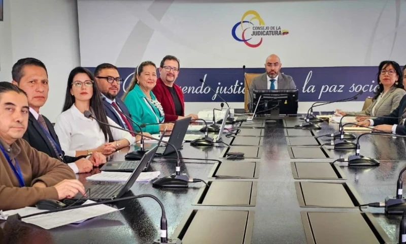 El Pleno del Consejo de la Judicatura (CJ) aprobó la Proforma del Plan Anual / Foto: cortesía Consejo de la Judicatura