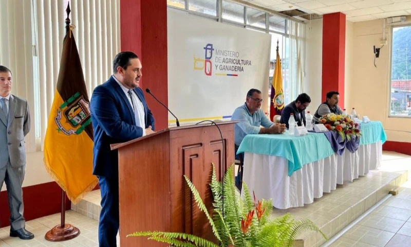 La Dirección Distrital del MAG realizó su rendición de cuentas en Macas / Foto: cortesía MAG