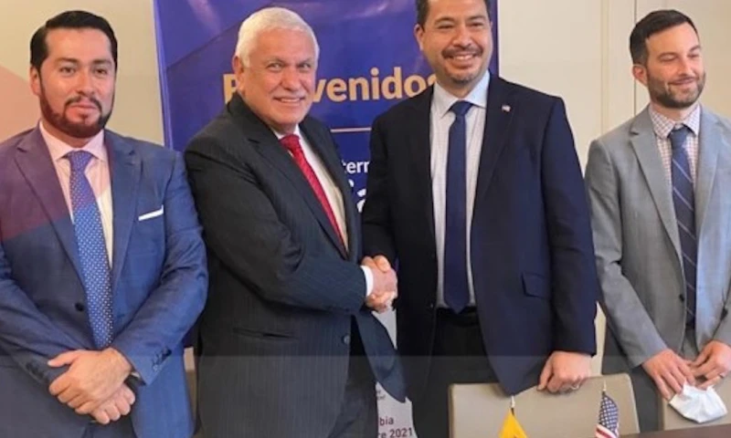 Ecuador y Estados Unidos firmaron Acuerdo de Cielos Abiertos / Foto: cortesía Ministerio de Obras Públicas