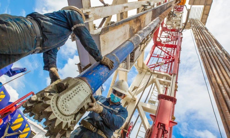 Al momento, en este campo existen 254 pozos productores / Foto: cortesía Petroecuador 