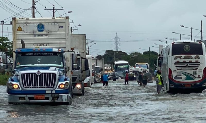 Se han reportado 996 eventos peligrosos en 23 de las 24 provincias / Foto: cortesía 