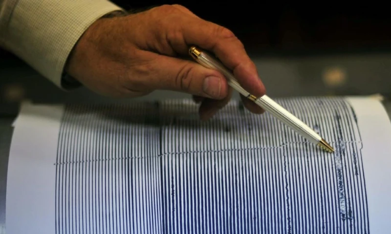 El sismo ocurrió a las 03.21 hora local / Foto: EFE