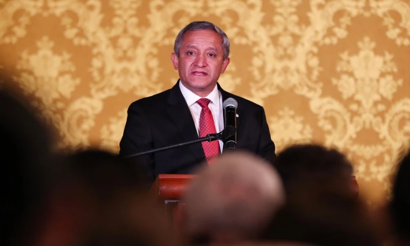 Carrillo fue censurado por incumplir funciones, en casos como la represión a las protestas sociales de junio de 2022 y en el femicidio de la abogada María Belén Bernal  / Foto: EFE