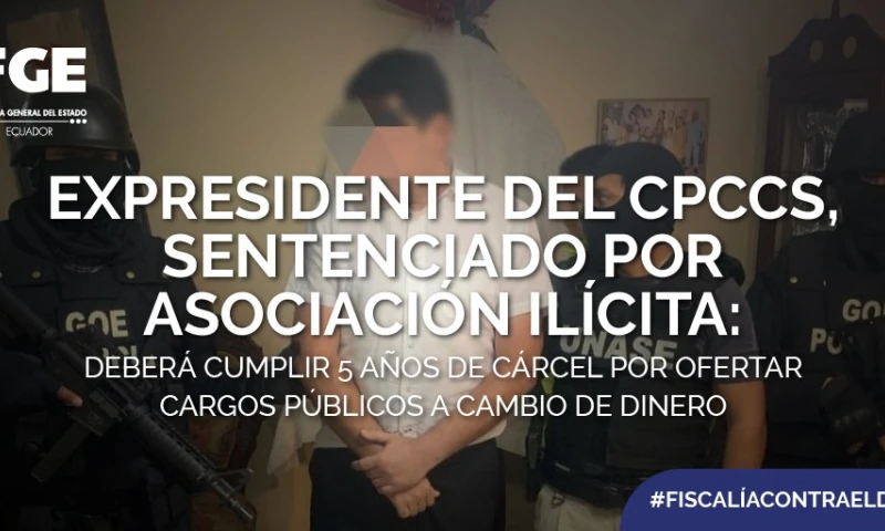 Cortería de la Fiscalía General del Estado ecuatoriano 
