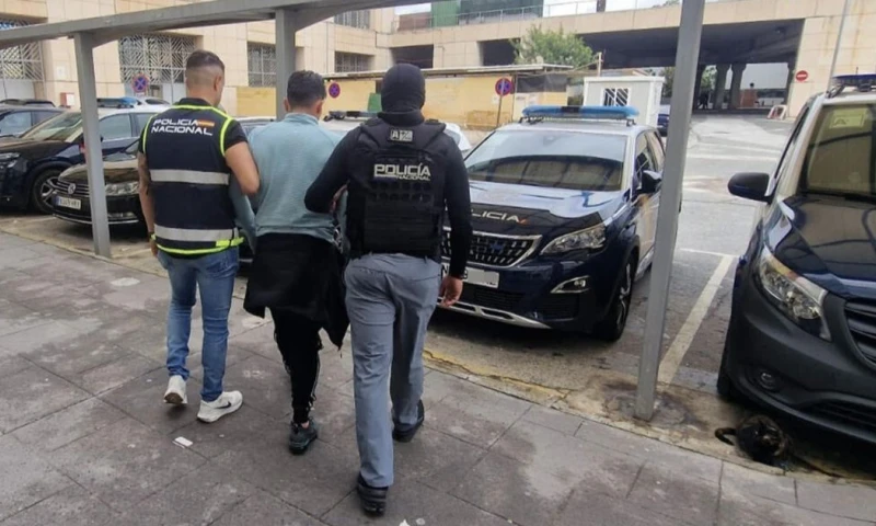 Wilmer Chavarría ('Pipo') fue detenido el domingo en Málaga (España) / Foto: EFE