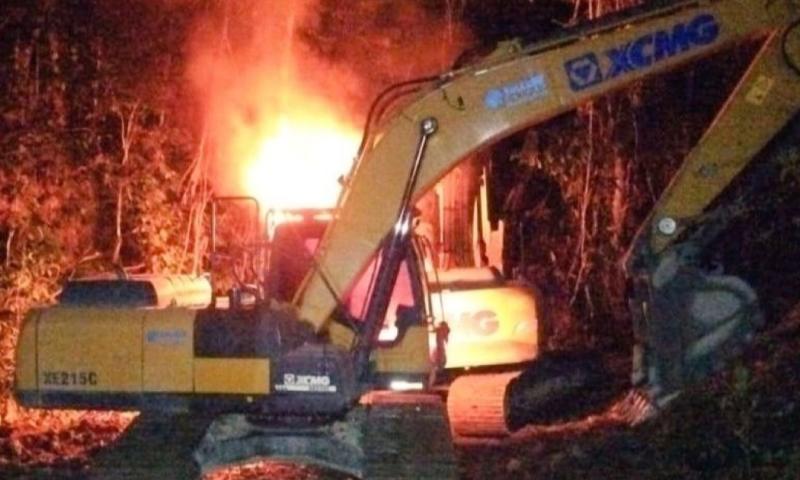 El operativo tuvo lugar en el sector de Chichis, Paquisha / Foto: cortesía Ejército ecuatoriano
