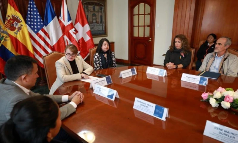 9 ONGs extranjeras comenzarán a trabajar en Ecuador / Foto: cortesía de la Cancillería