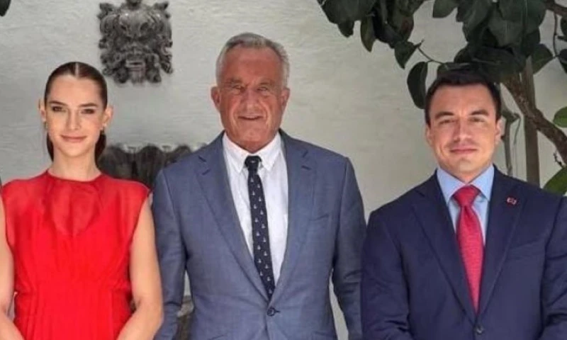 Robert F. Kennedy Jr. es muy cercano a la familia Noboa / Foto: cortesía