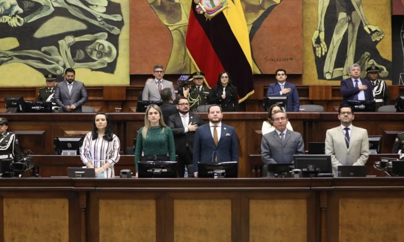 Veloz no ha dado aún una fecha para la reintalación de la sesión en la que se tratará el juicio político contra Arrobo / Foto: cortesía Asamblea Nacional