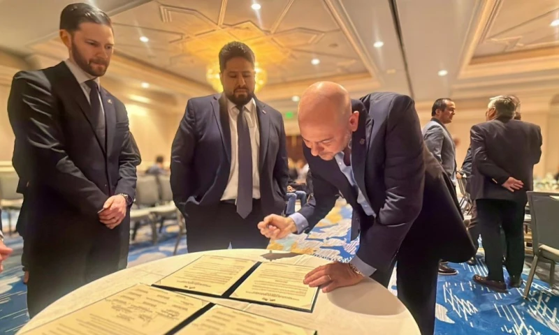 Con la firma, el país reafirma su compromiso de enfrentar de manera coordinada amenazas criminales transnacionales / Foto: cortesía Cancillería