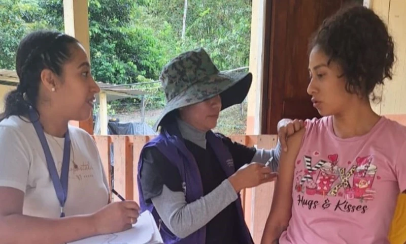 44 brigadas fueron desplegadas en zonas priorizadas de Zamora Chinchipe / Foto: cortesía Ministerio de Salud