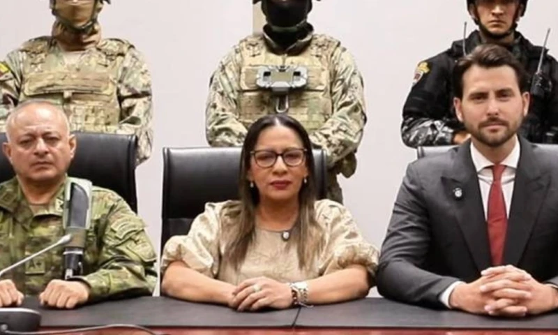 Niels Olsen y Zaida Rovira salieron en cadena nacional./ Foto: cortesía