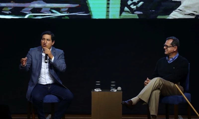 Andrés Arauz se impone en las elecciones pero habrá segunda vuelta / Foto EFE