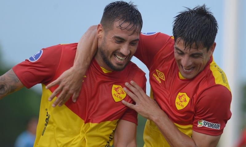 Aucas sentenció en cinco minutos su pase a fase de grupos en la Sudamericana / Foto: EFE
