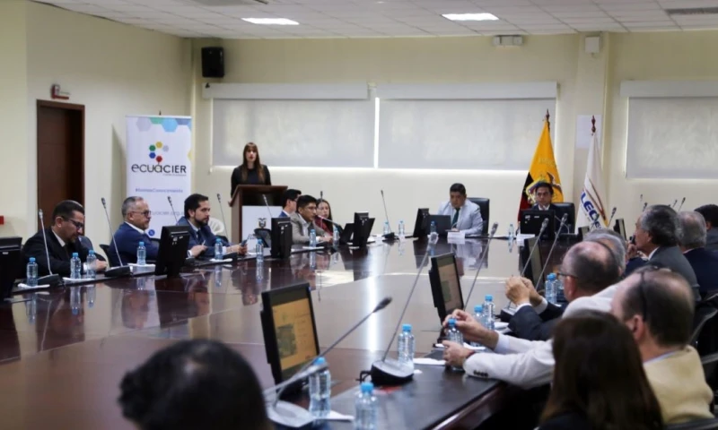 El acto estuvo dirigido a empresarios y representantes del sector privado / Foto: cortesía Ministerio de Energía y Minas
