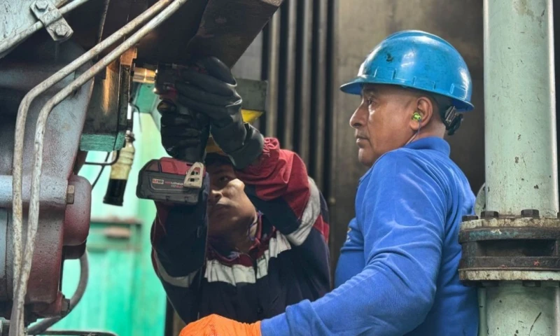 Las labores son realizadas por la Unidad de Negocio Termopichincha / Foto: cortesía Celec