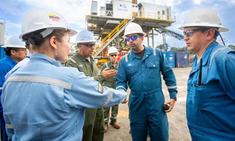 En bloques como el 31 o el 55 la producción se ha reducido hasta 17 %, según datos de la misma empresa/ Foto: cortesía Petroecuador
