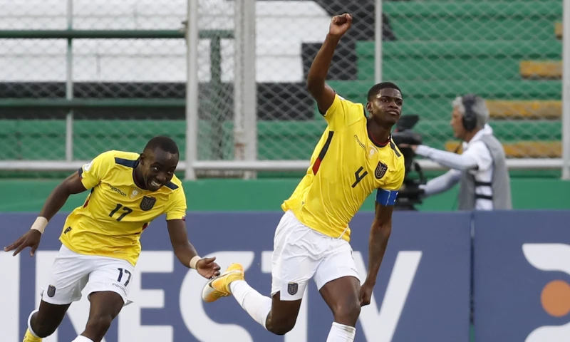 La anotación del futbolista del Independiente del Valle le permitió a su equipo asumir provisionalmente el liderato del Grupo B / Foto: EFE