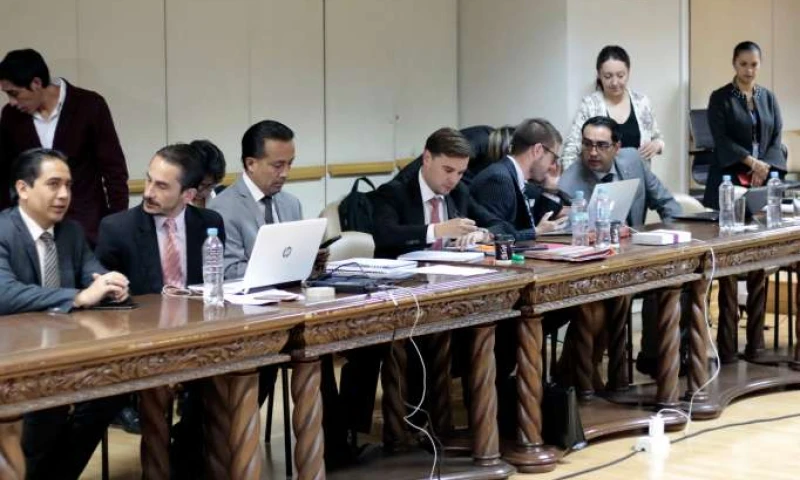 Audiencia. El testimonio de exagentes de la Senain se cumplió en la Corte Nacional de Justicia. Foto: La Hora