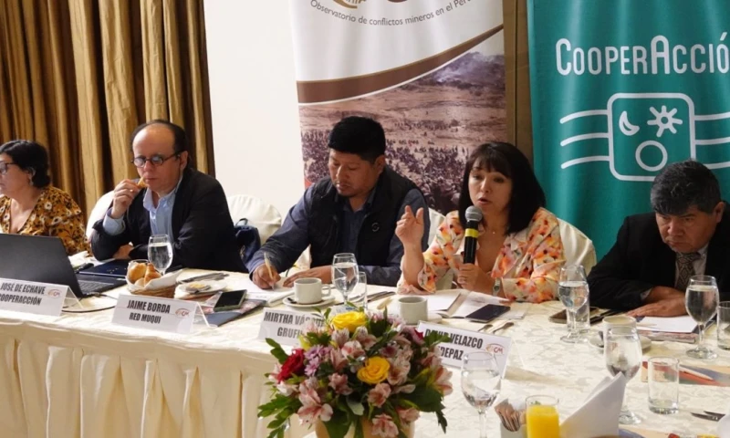 José de Echave denunció la "trágica" lista de defensores ambientales asesinados / Foto: cortesía Observatorio de Conflictos Mineros Perú