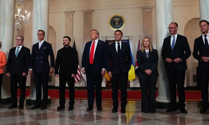 Trump mantuvo la reunión multilateral con los líderes de la Unión Europea / Foto: EFE