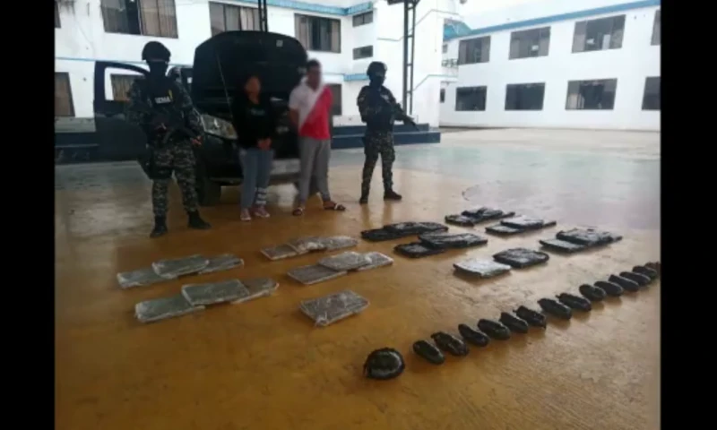 El conductor del automóvil fue detenido para continuar con las respectivas investigaciones / Foto: cortesía Policía Nacional 