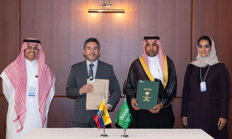 Acuerdo permitirá establecer vuelos directos entre Ecuador y Arabia Saudita / Foto: cortesía MTOP