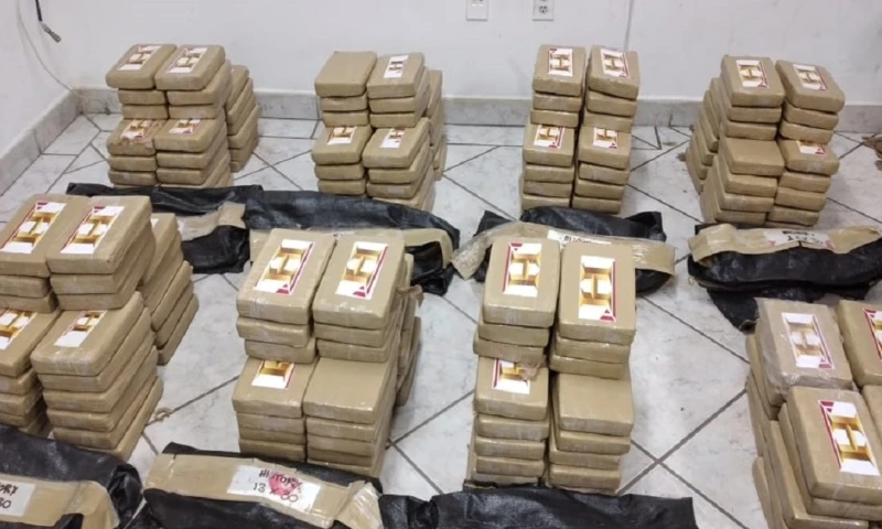 Fuerzas Armadas decomisan media tonelada de droga en Sucumbíos / Foto: Cortesía de las Fuerzas Armadas