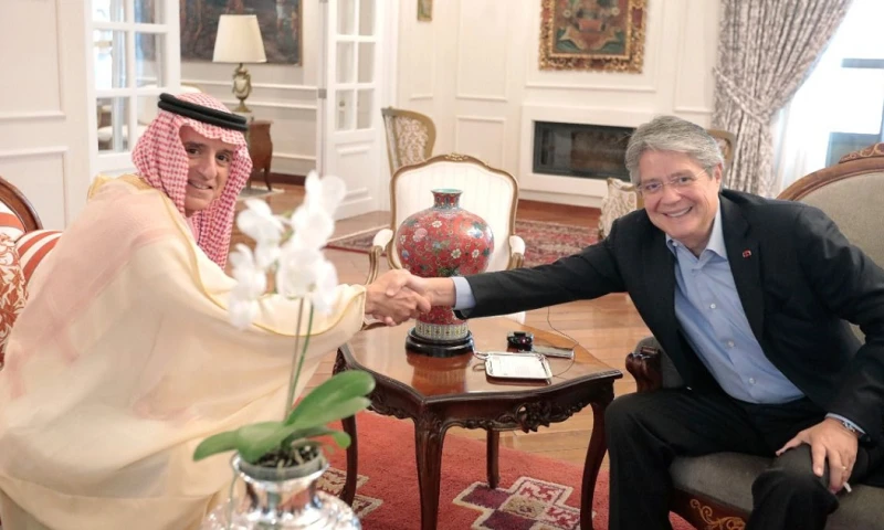 Ecuador y Arabia Saudita fortalecen relaciones y cooperación / Foto: cortesía Presidencia
