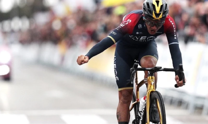 Carapaz será el líder del Ineos en el Giro de Italia / Foto: cortesía Richard Carapaz