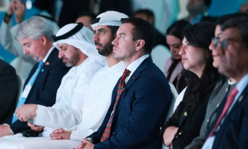 Noboa ratificó la voluntad del Ecuador de potenciar la agenda comercial para fomentar el crecimiento económico y el empleo / Foto: cortesía Presidencia