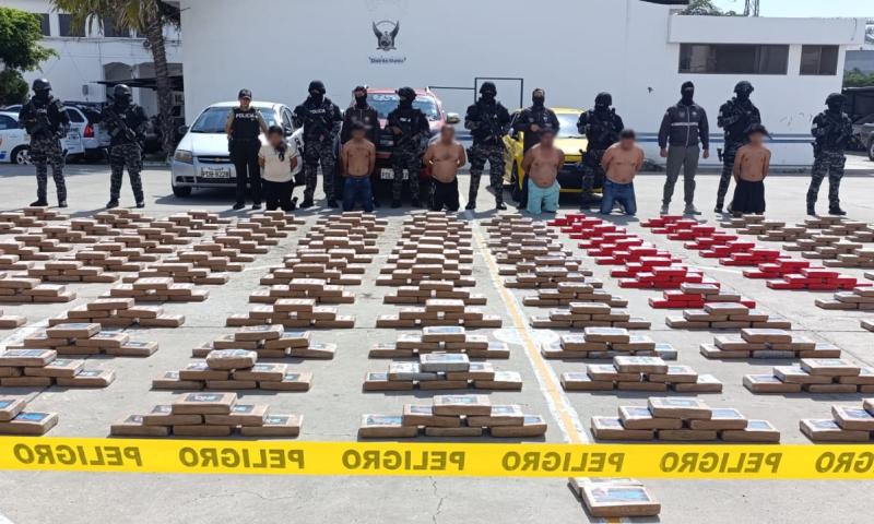 Ecuador se ha convertido en los últimos años en un paso importante para el tráfico de esa droga/ Foto: cortesía